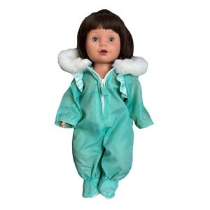 Playmate Toys 1995 Baby So Beautiful Vintage Baby Doll Winter Snow 14" Collector